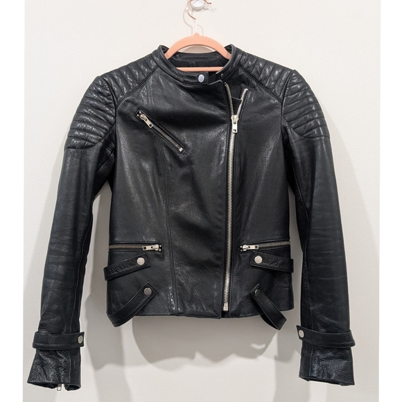 A.L.C. Night Leather Jacket - Picture 2 of 11